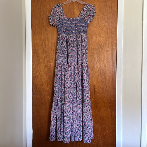 Buddy Love Hattie-Pasture-S BuddyLove Hattie Smocked Maxi Dress - Pasture - S - Picture 3 of 12